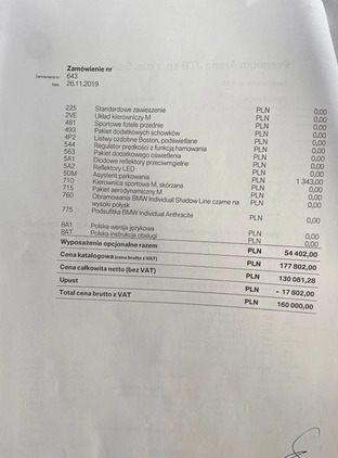 BMW Seria 1 cena 99900 przebieg: 72000, rok produkcji 2019 z Kalisz małe 67